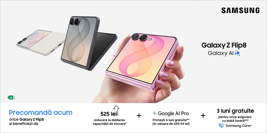precomanda Galaxy Z Flip8